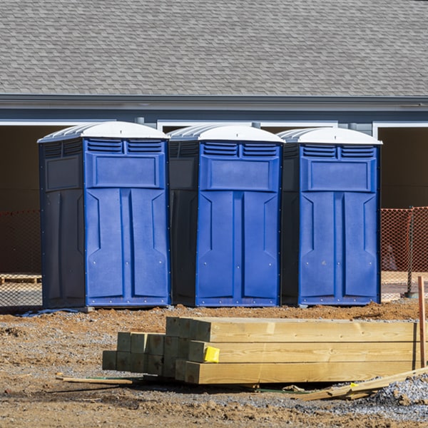 are there any restrictions on what items can be disposed of in the porta potties in Pollocksville North Carolina